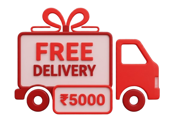 Free Delivery on ₹5000 Order